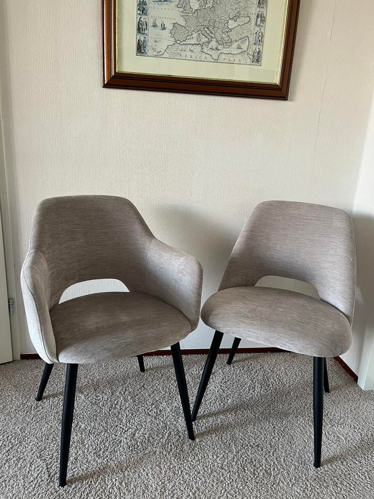 4 Nieuwe stoelen - eetkamerstoelen, Ophalen of Verzenden, Zo goed als nieuw, Vijf, Zes of meer stoelen