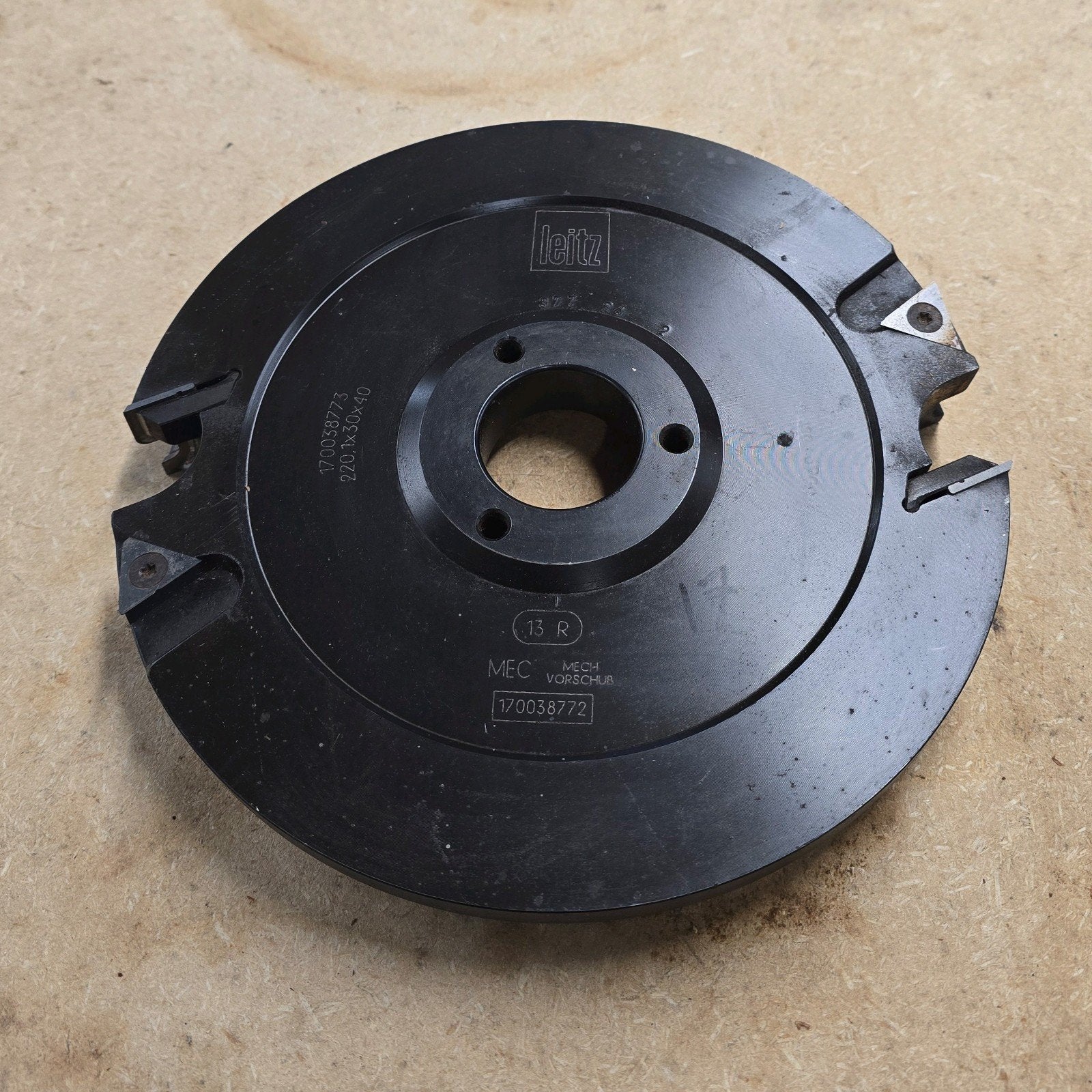 Leitz freeskop voor voordeur kozijn asgat 40mm, Ophalen of Verzenden