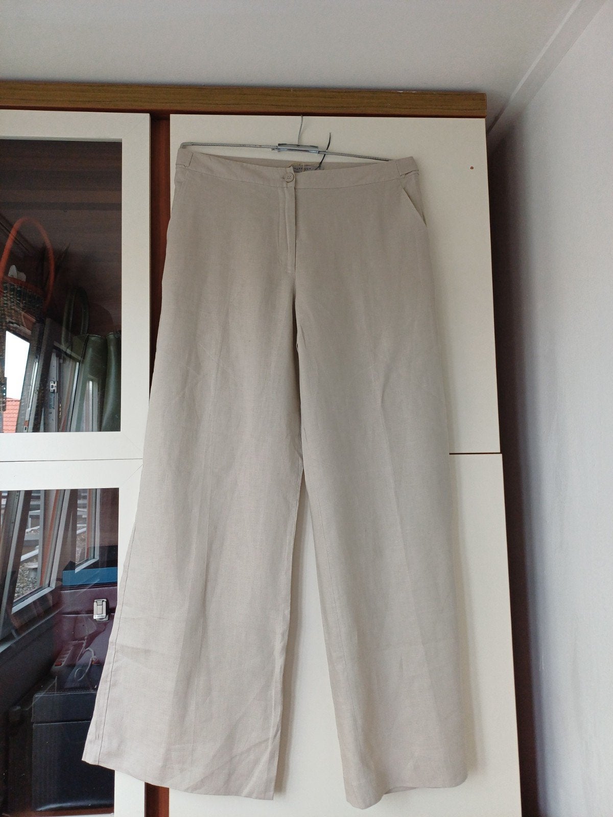 TURNOVER BROEK.  Nieuw, Zwart, Maat 42/44 (L), Nieuw, Ophalen of Verzenden