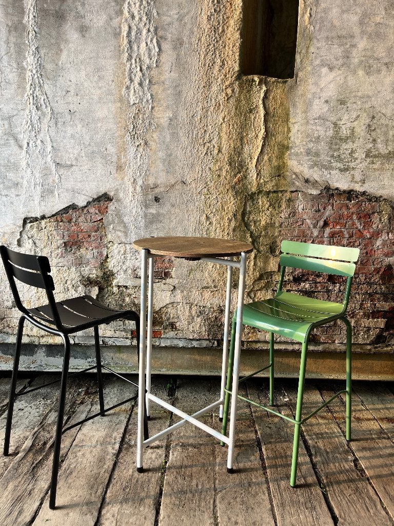 Parc paris Bar – verschillende kleuren beschikbaar, 5 krukken of meer, Met voetsteun, Verzenden, 60 tot 90 cm