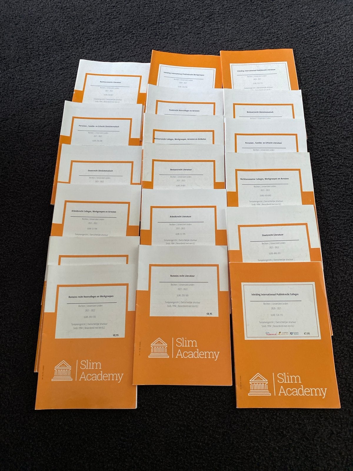Slim Academy Samenvattingen Rechten (diverse vakken), Boeken, Ophalen of Verzenden, Gamma, Zo goed als nieuw, HBO