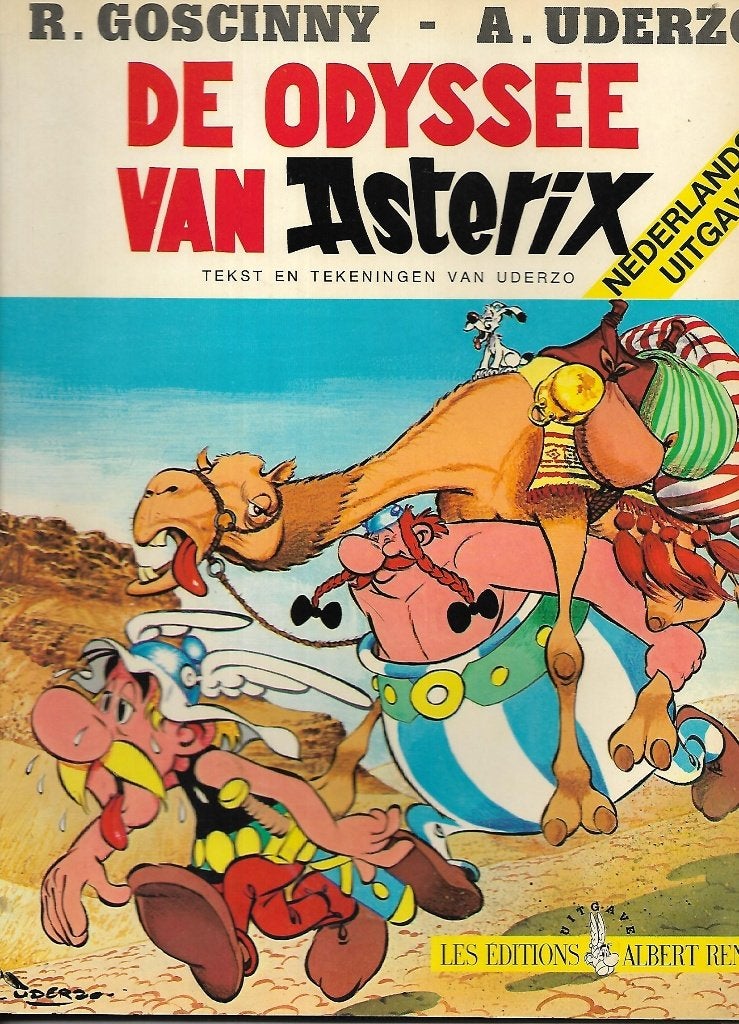 Asterix - De Odyssee van Asterix, Eén stripboek, Ophalen of Verzenden, Gelezen