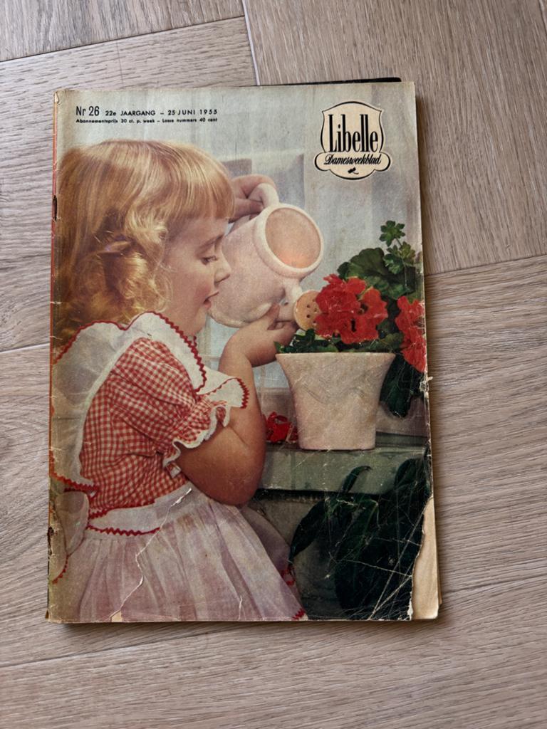 Libelle Damesweekblad  1955 Jaargang 22, (25 juni 1955), Ophalen of Verzenden, Gelezen, Damesbladen