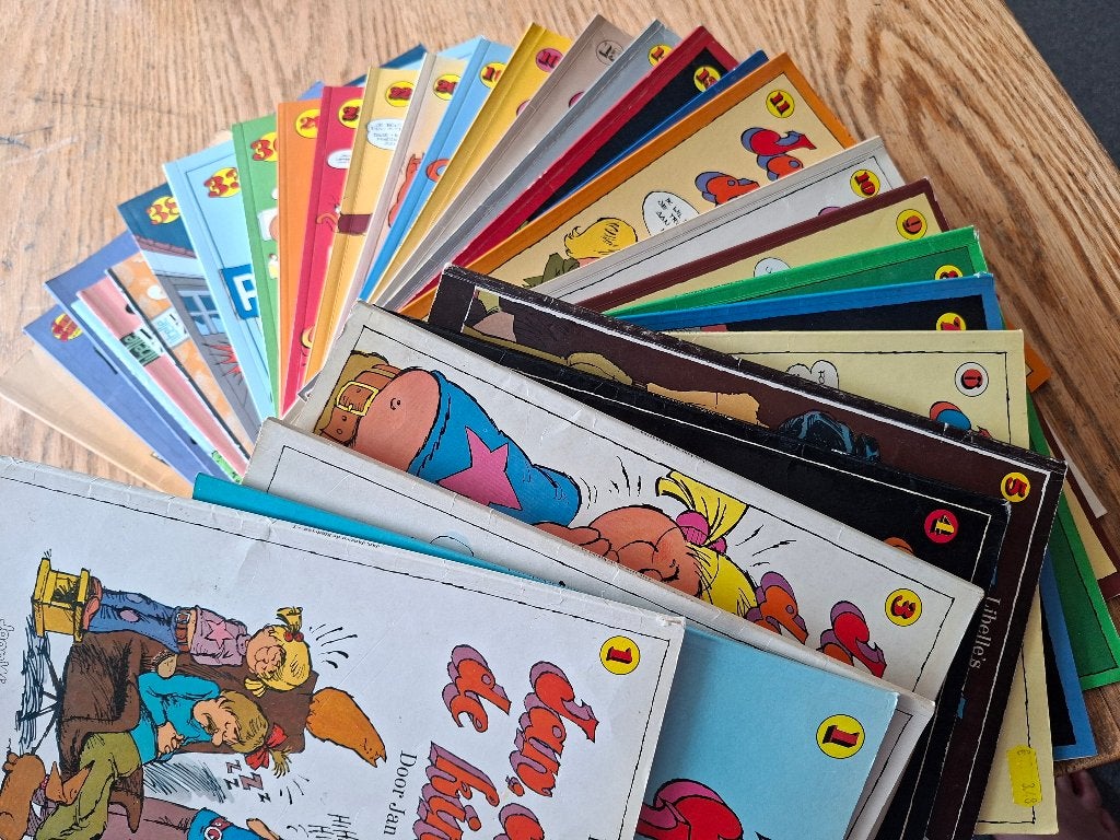 Jan Jans en de kinderen 1/38 + specials, 32x ook los te koop, Boeken, Meerdere stripboeken, Ophalen of Verzenden, Gelezen, Jan Kruis