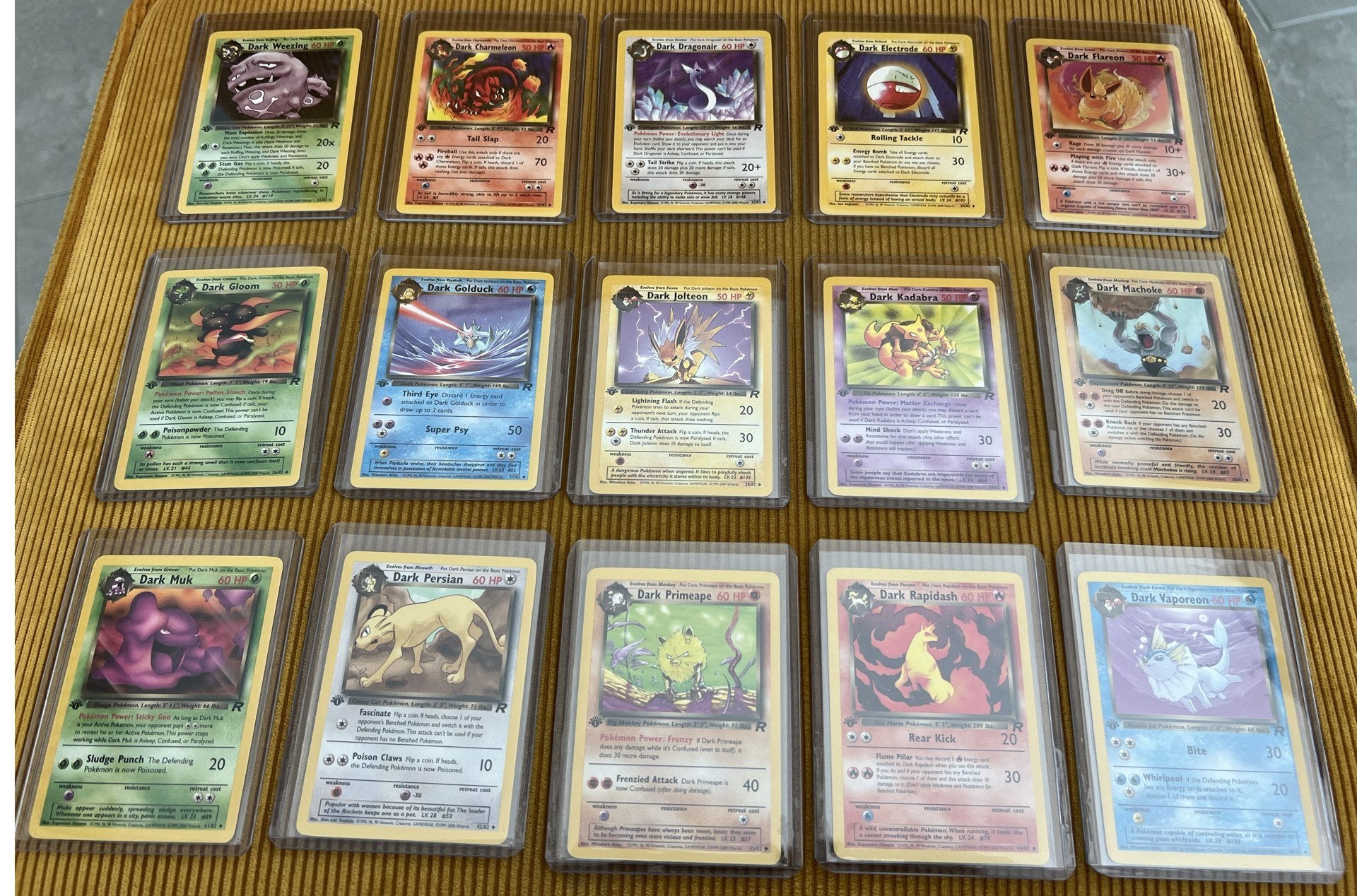 Pokémon Team Rocket 1st Edition complete set 83/82, Ophalen of Verzenden, Zo goed als nieuw