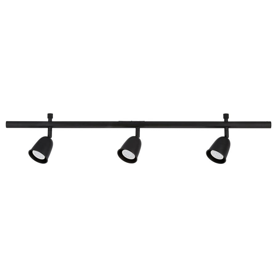 SKURUP Plafondrail met 3 spots, zwart, Huis en Inrichting, Lampen | Spots, Ophalen, Zo goed als nieuw, Plafondspot of Wandspot