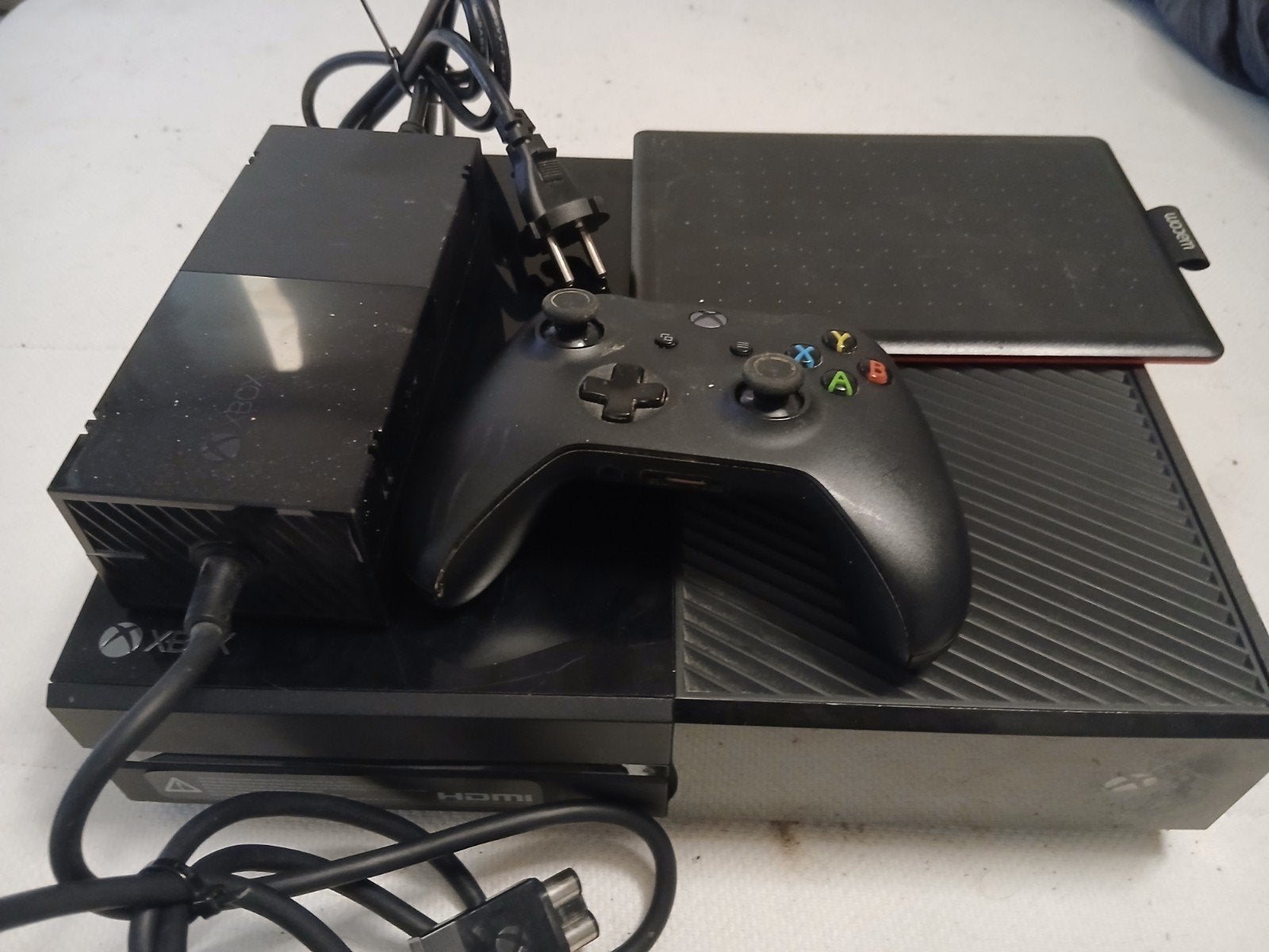 Xbox One met controller en touchpad, Ophalen, Xbox One, Met 1 controller, Met harde schijf