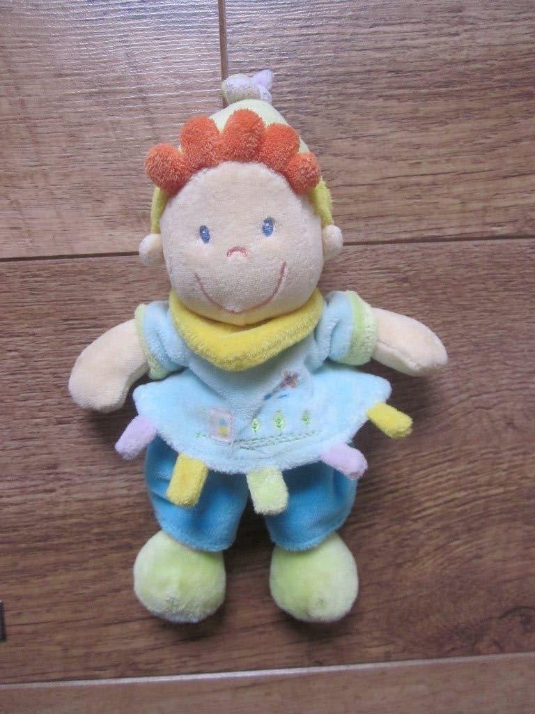 Nicotoy Simba Toys zacht pluche knuffel popje meisje Alain, Overige typen, Ophalen of Verzenden, Zo goed als nieuw, Wasbaar