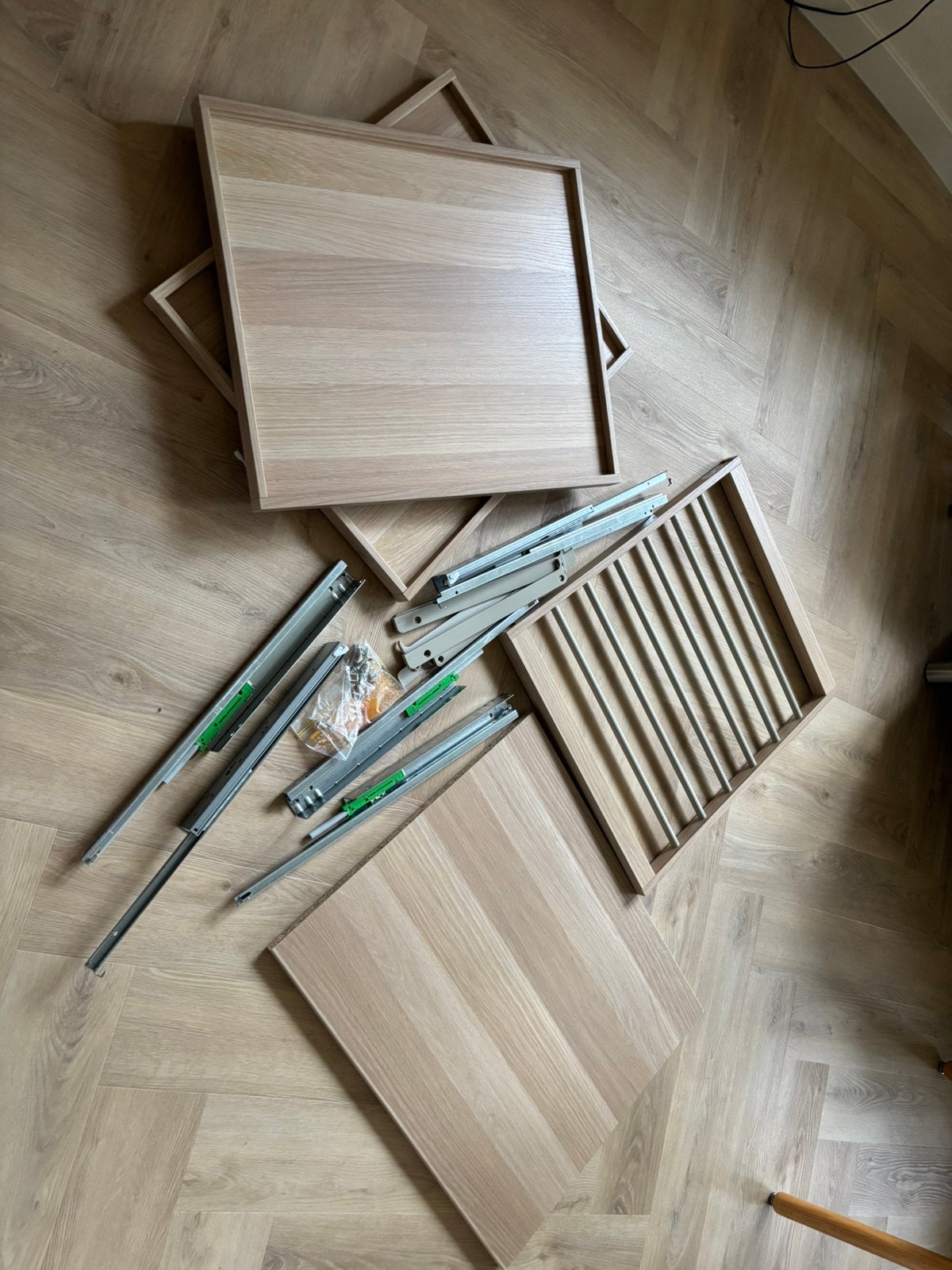 Ikea pax kast accessoires (70 breed, 60 diep), Ophalen, Gebruikt