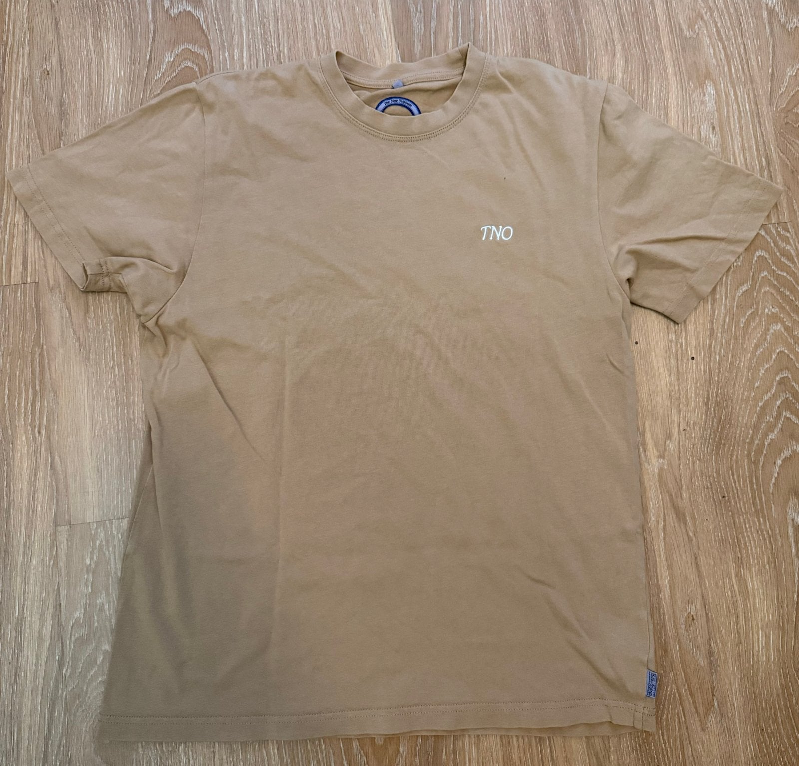 TNO T-shirt "Creatives Are The New Athletes" - Maat M, Ophalen of Verzenden, Gedragen, Maat 48/50 (M), Beige