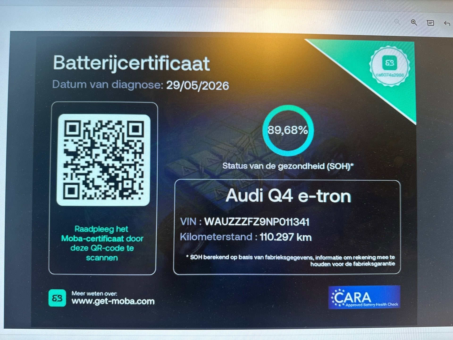 Audi Q4 e-tron 40 Launch edition Advanced 77 kWh FASE 3 Deal, Automaat, Gebruikt, Automatische klimaatregeling, Zwart