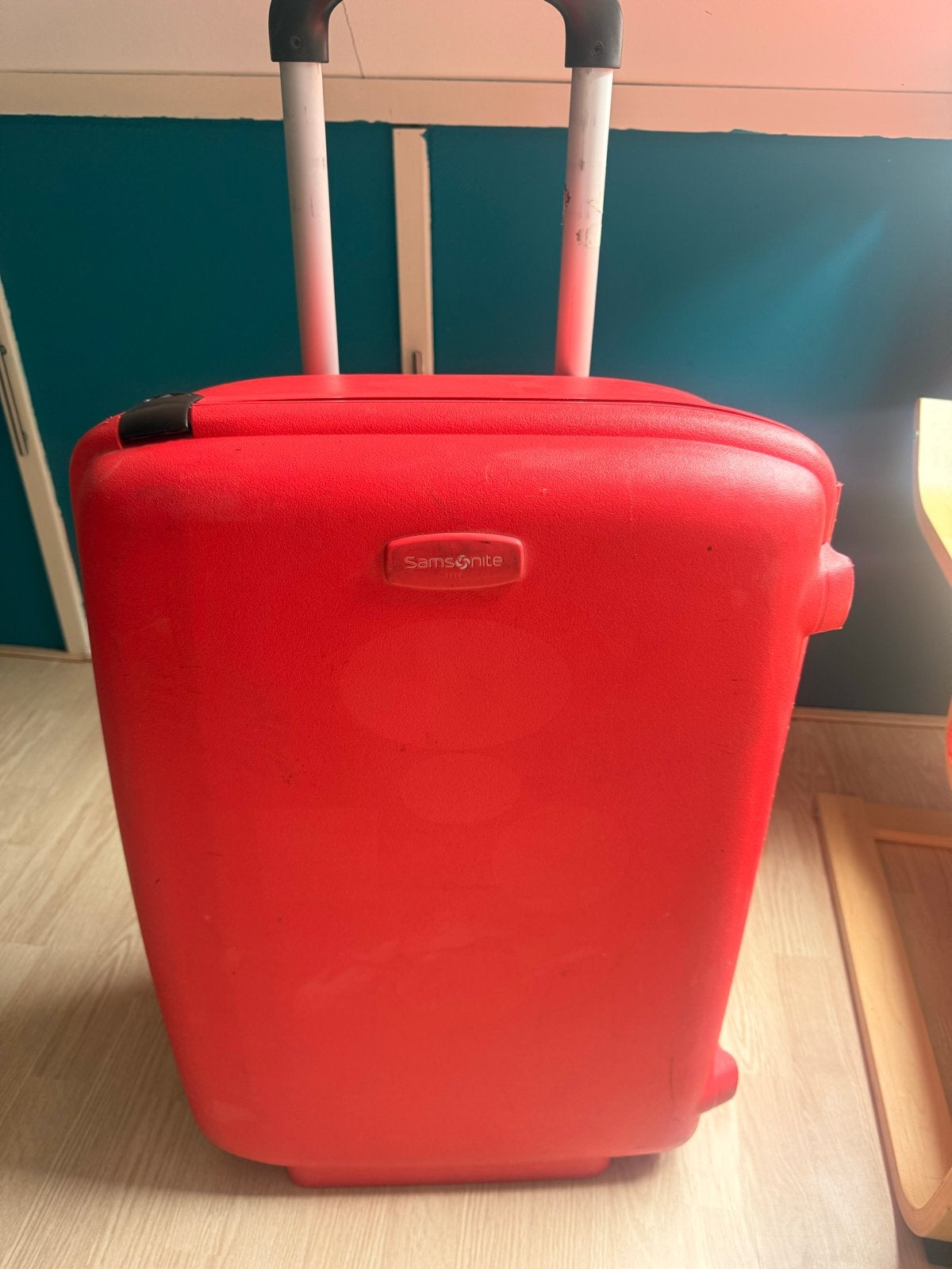Samsonite koffer, Sieraden, Tassen en Uiterlijk, Koffers, Gebruikt, Hard kunststof, 50 tot 60 cm, 35 tot 45 cm, Uitschuifbare handgreep