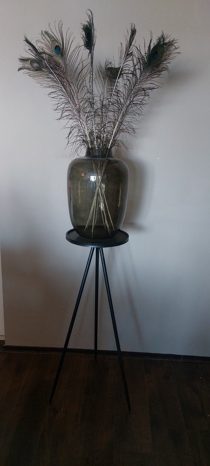 Mooie hoge ronde planten standaard tafel 1 meter, Ophalen, Nieuw