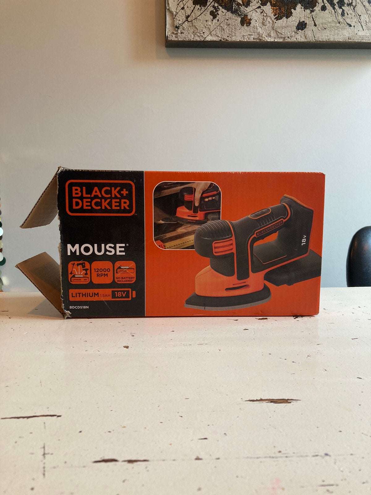 Black + decker mouse, Ophalen, Zo goed als nieuw, Boor- en Schroefmachine