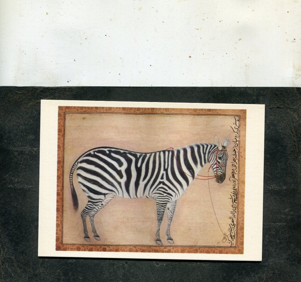 Ansicht Ustad Mansur - A Zebra, Verzenden, 1980 tot heden, Ongelopen