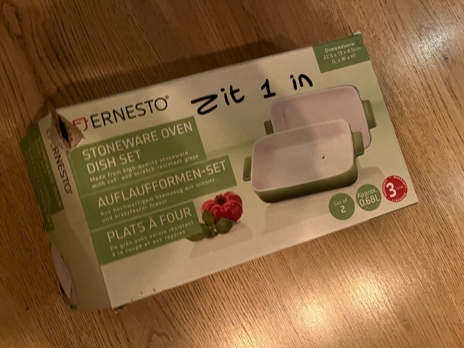 Ovenschaal 1 stuks, Ophalen of Verzenden, Zo goed als nieuw