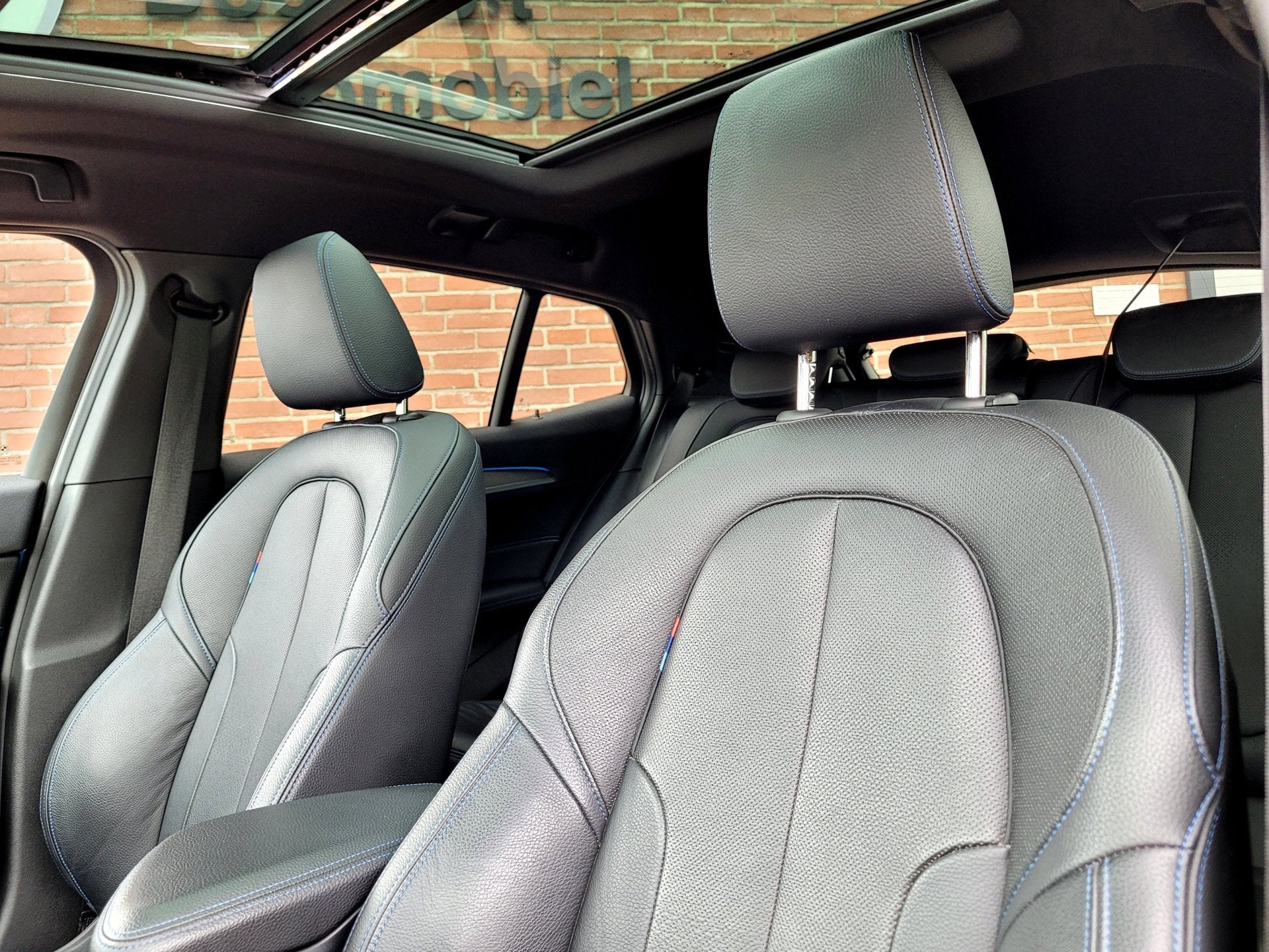 BMW X2 XDrive25e M-sport Pano, Cam, ACC, Harman Kardon, Automaat, X2, Gebruikt, Blauw