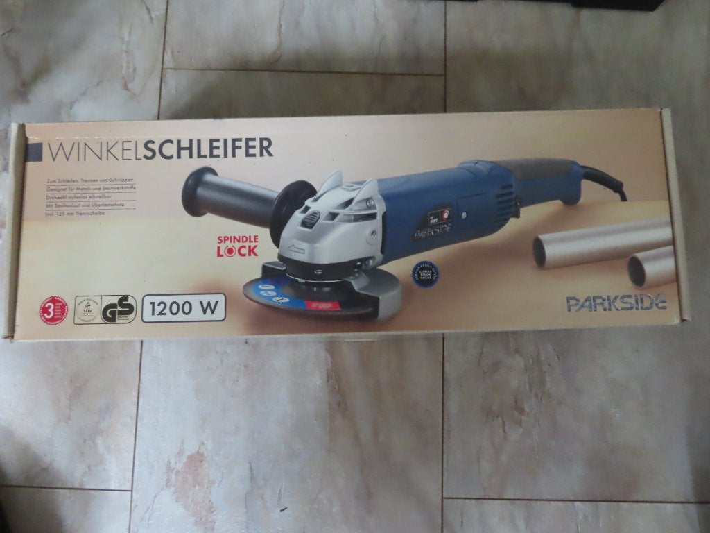 Nieuwe haakse slijper Parkside, Ophalen, Nieuw, 1000 watt of meer, Haakse handslijpmachine
