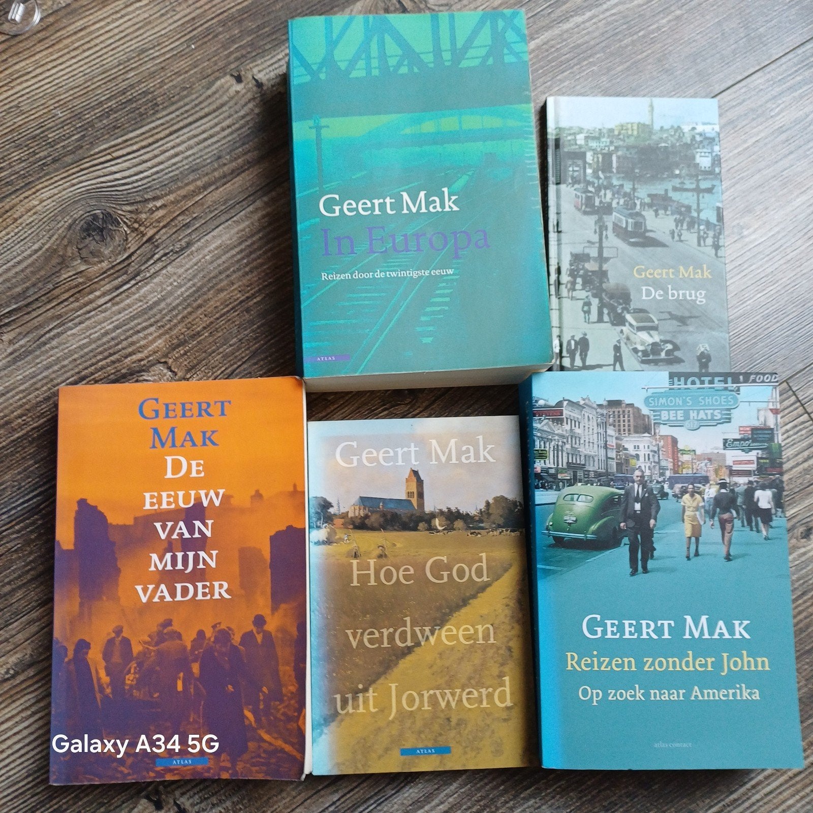 Geert Mak boeken: In Europa, De Eeuw van Mijn Vader en meer, Ophalen of Verzenden, Gelezen, Geert Mak, Nederland