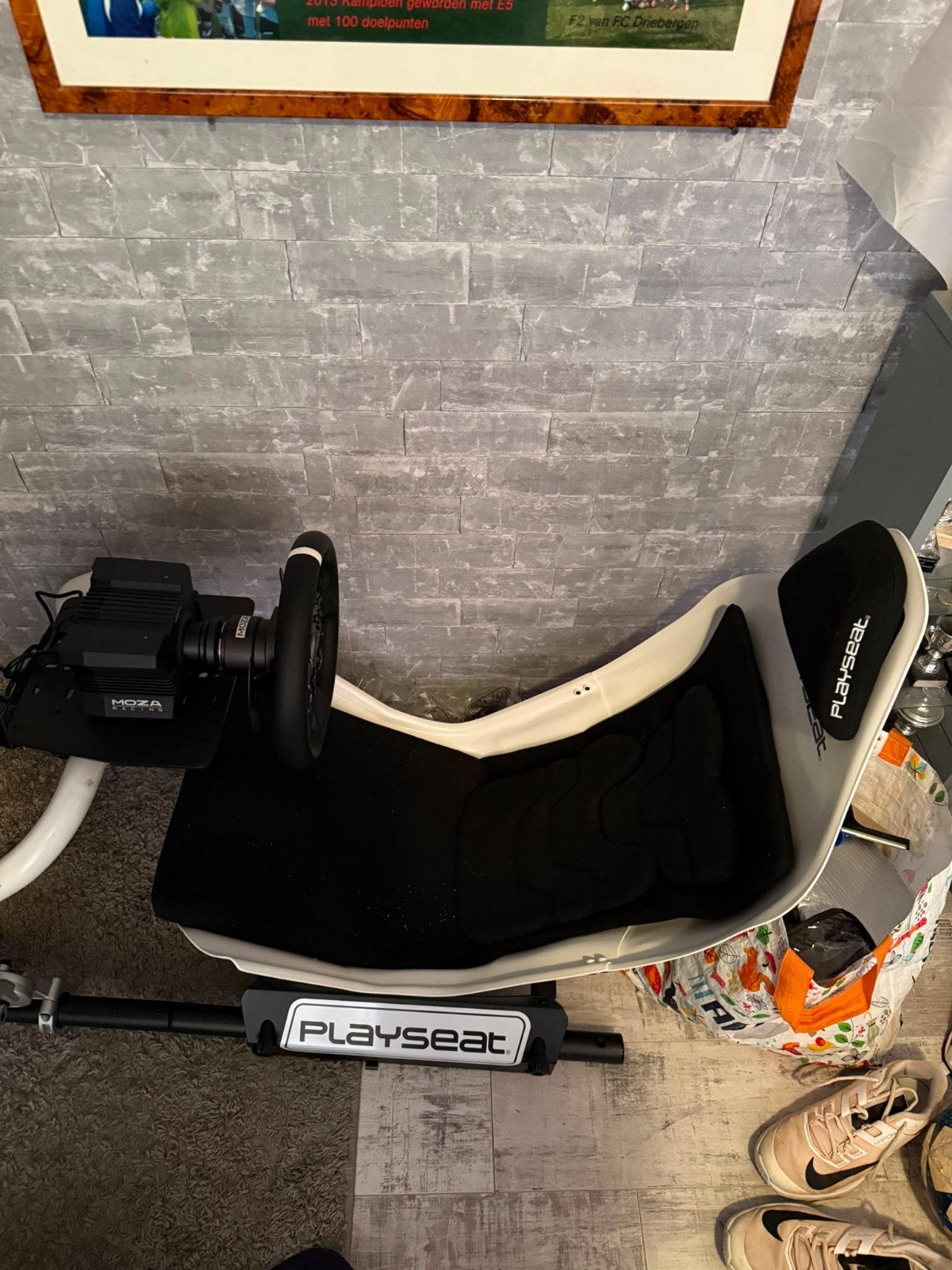 Gloednieuwe Playseat F1 + Moza R5 Bundel, Ophalen, Overige merken, Nieuw