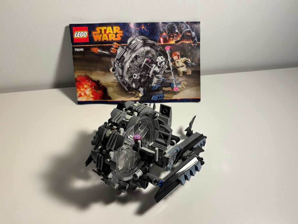 Lego star wars general grievous wheel bike 75040, Ophalen of Verzenden, Zo goed als nieuw