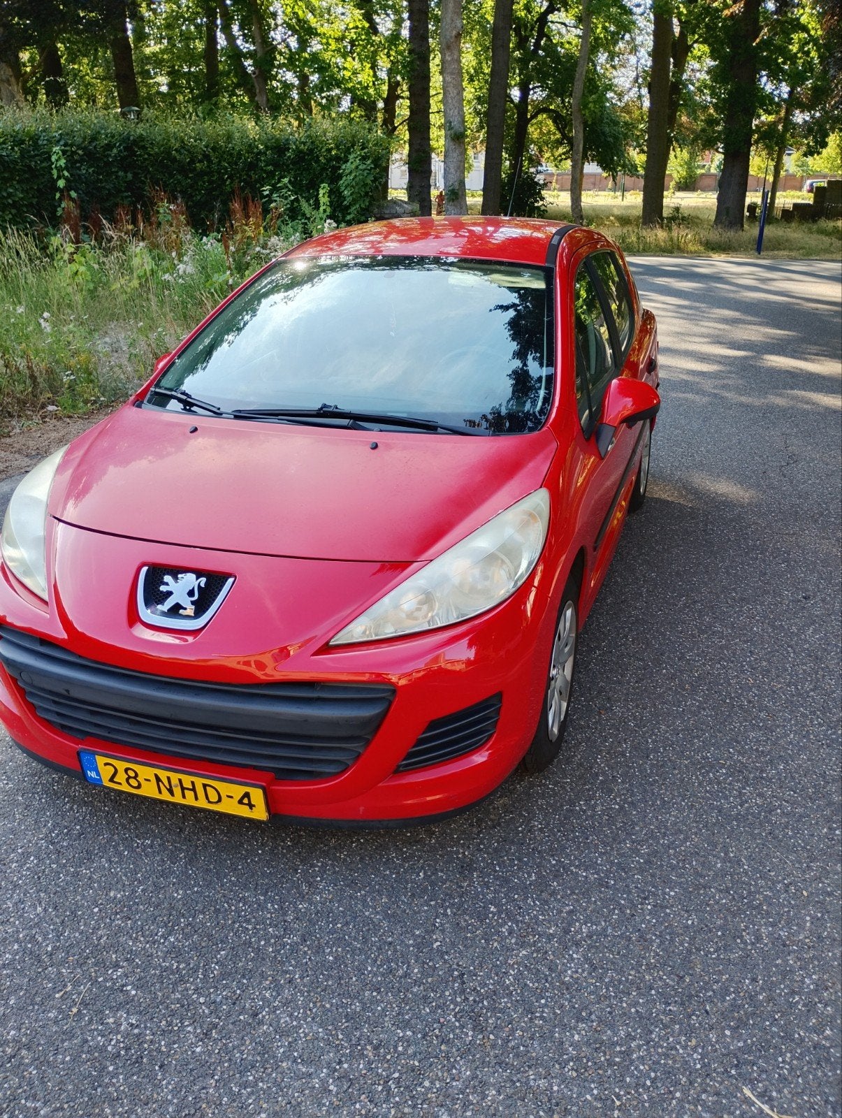 Peugeot 207 1.4 SW 2010 Rood 108 dkm, Auto's, Voorwielaandrijving, Stof, 1360 cc, 4 cilinders