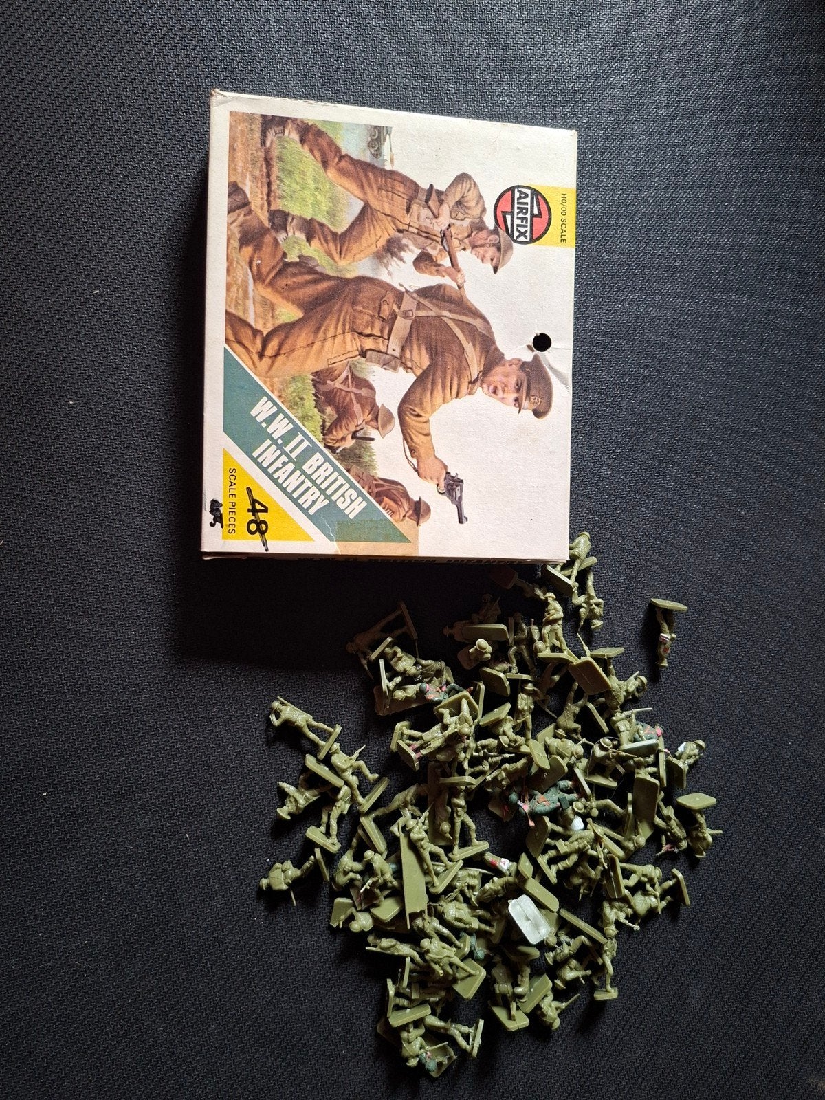 airfix british infantry, Ophalen of Verzenden, 1:50 of kleiner