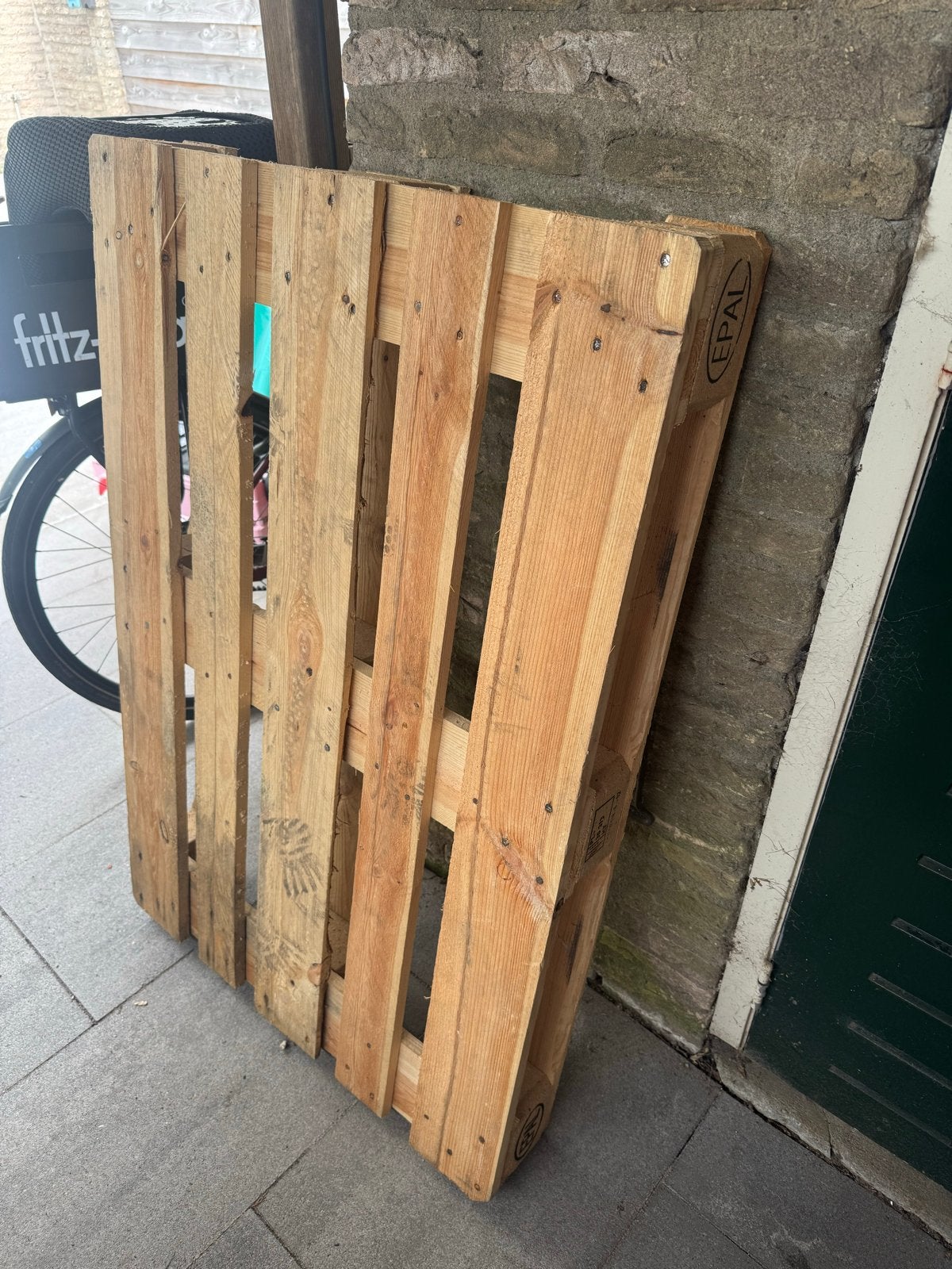 GRATIS EPAL Europallet - Gebruikt maar in goede staat, Ophalen, Gebruikt, 50 mm of meer, Minder dan 200 cm