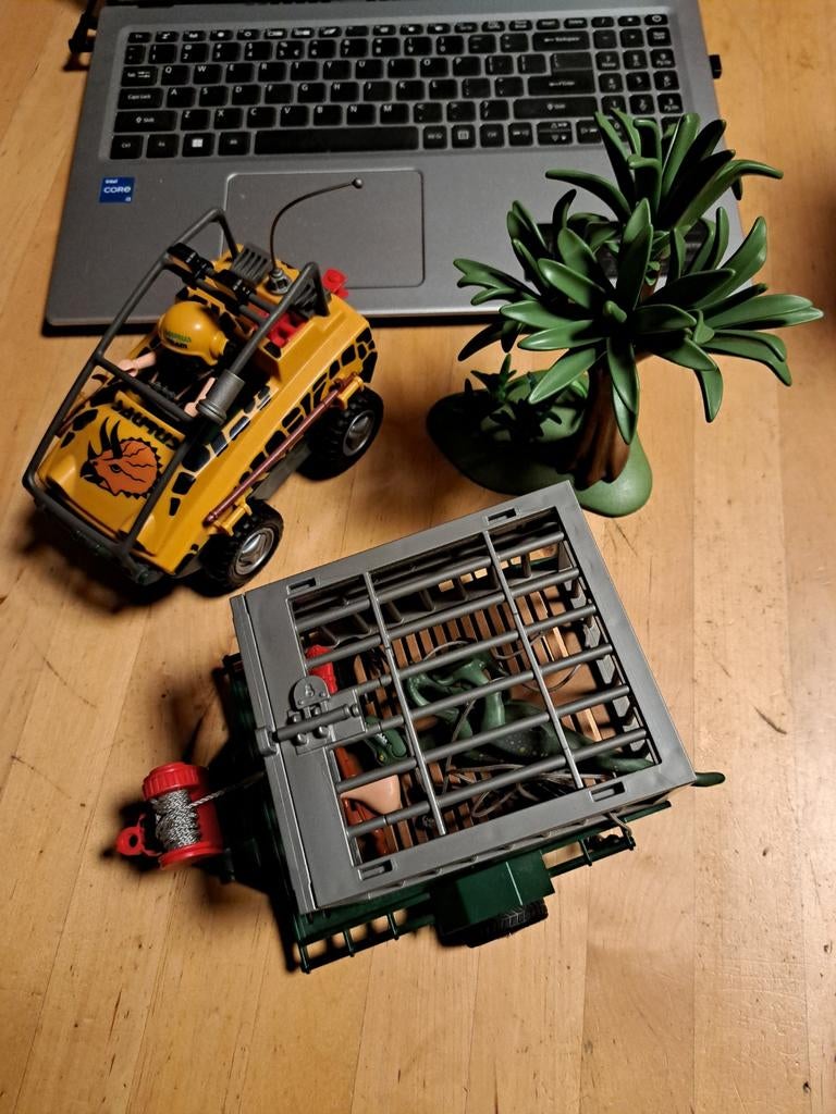 Playmobil Dino kooi wagen, Ophalen of Verzenden, Zo goed als nieuw