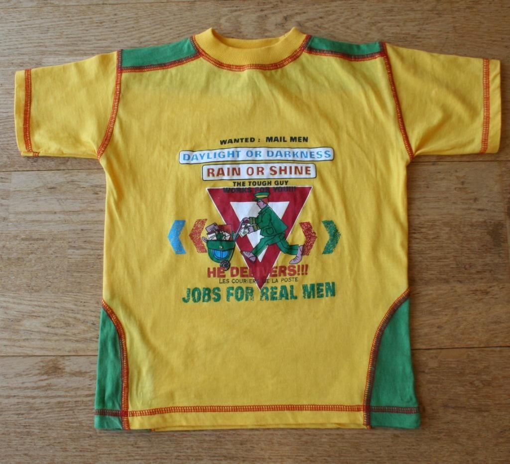 Jongensshirt geel-groen, Ophalen of Verzenden, Gebruikt, Jongen, Shirt of Longsleeve