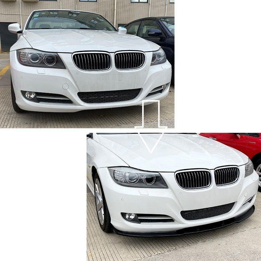 Spoiler Splitter Lip glans Zwart M Look Voor Bmw 3 Serie E90, A.parts@hotmail.nl, Trasmolenlaan 12 3447 GZ Woerden, Verzenden