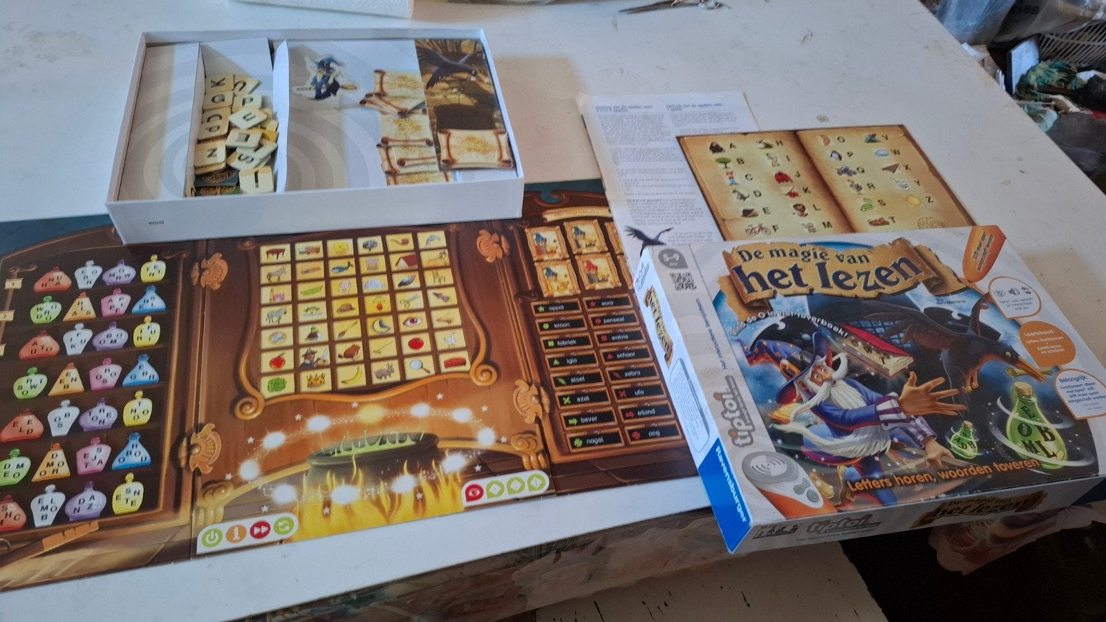 tiptoi de magie van het lezen, Ophalen of Verzenden, Zo goed als nieuw, Taal en Lezen, Met geluid