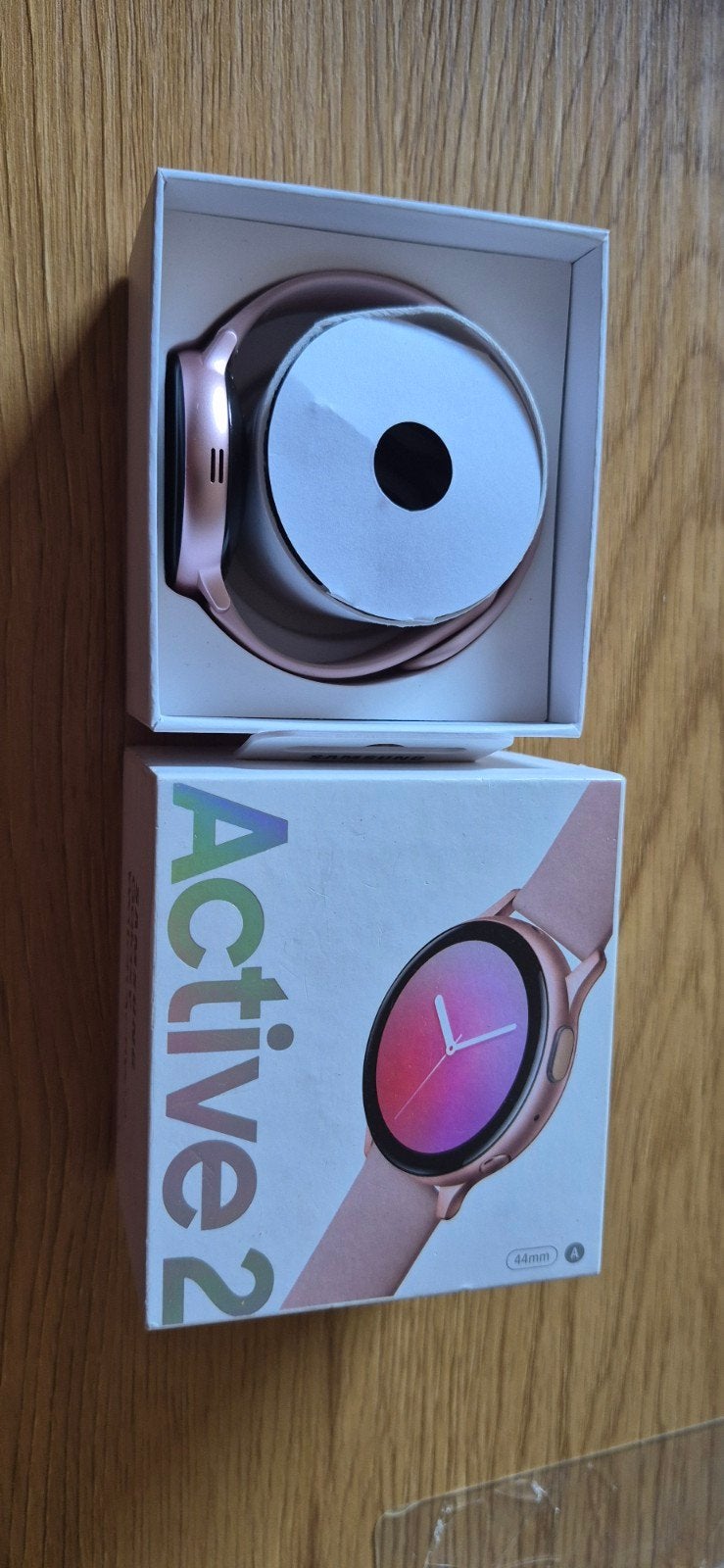 Samsung Galaxy Watch Active 2 Roze - Goede Staat, Sieraden, Tassen en Uiterlijk, Smartwatches, Ophalen, Gebruikt, GPS, Samsung