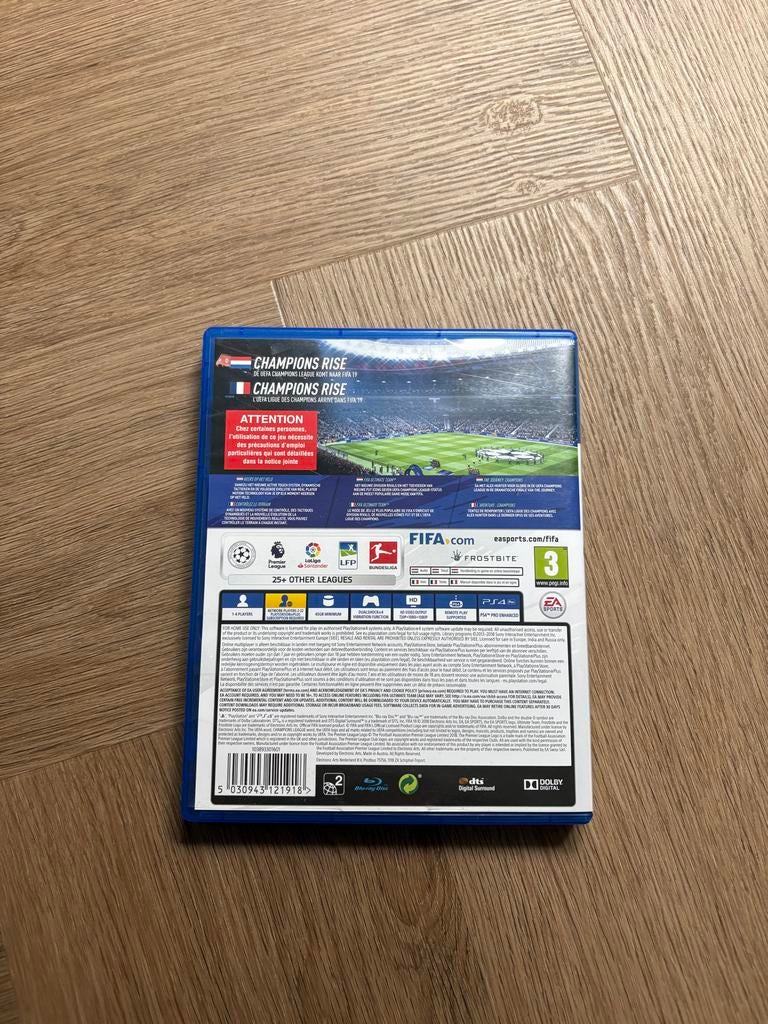 FIFA 19 PS4, Gebruikt, Eén computer, Ophalen of Verzenden, Sport