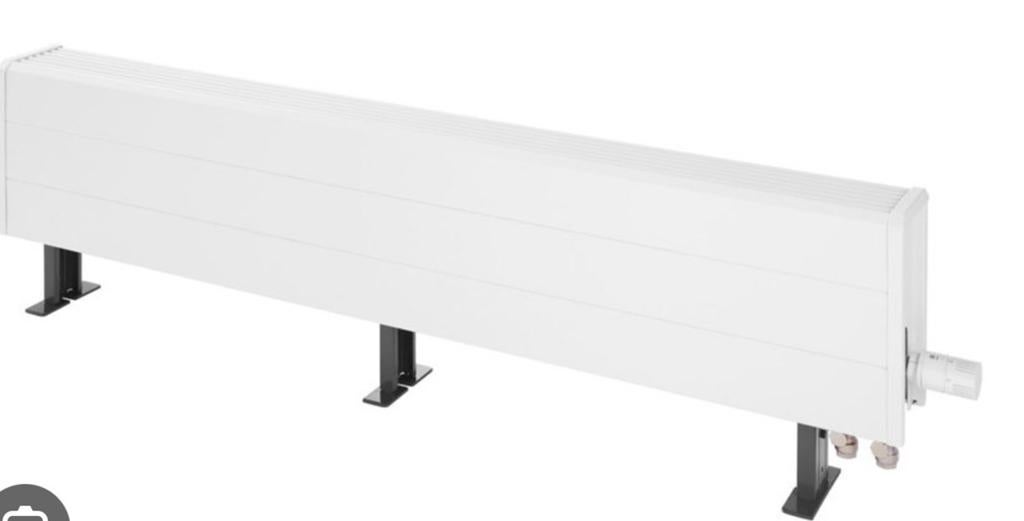 Jaga Tempo vrijstaande convectorradiator 200x3000, Ophalen, Gebruikt, Minder dan 30 cm, Radiator
