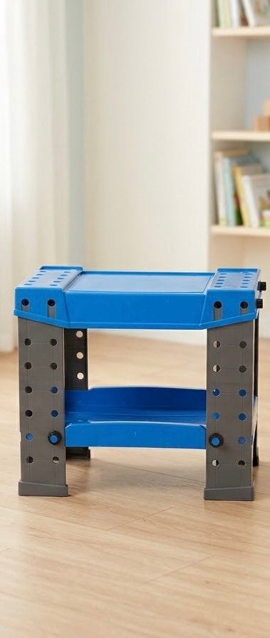 Gratis gereedschapskist tafel voor peuters, Ophalen, Gebruikt, Bouwen