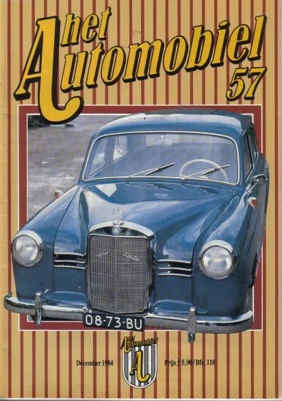 Automobiel 57 1984 : Mercedes Benz 180D - Kaiser & Fraser, Ophalen of Verzenden, Gelezen, Algemeen