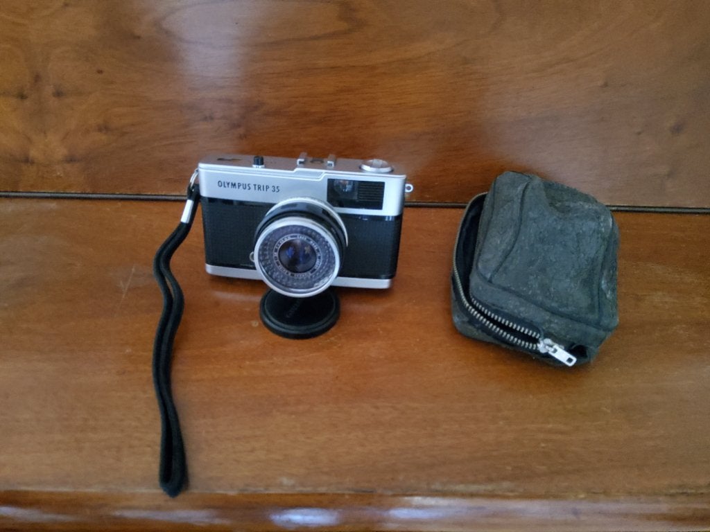 Olympus trip 35 analoge camera, Ophalen, Gebruikt, Compact, Olympus
