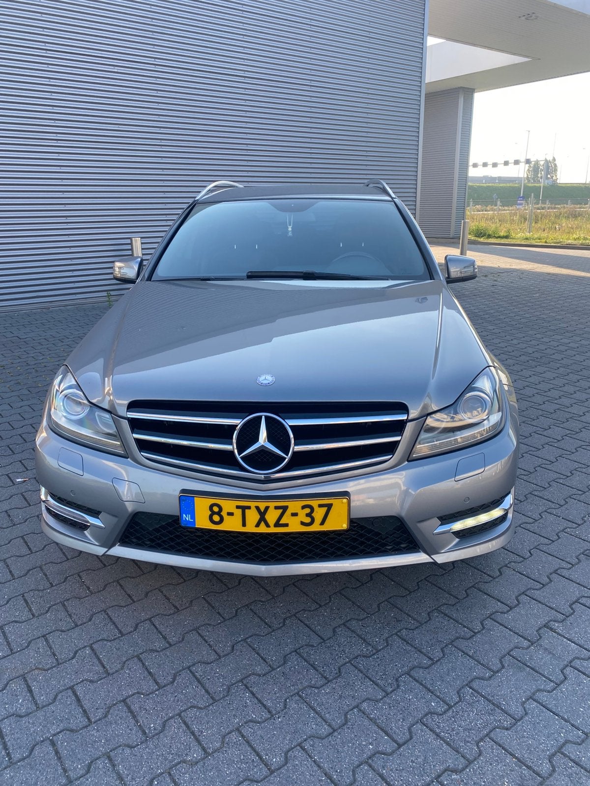 Mercedes-Benz C-Klasse C180 Blueefficiency Aut. 2014 Grijs, Auto's, Automaat, Achterwielaandrijving, 1800 kg, 1445 kg