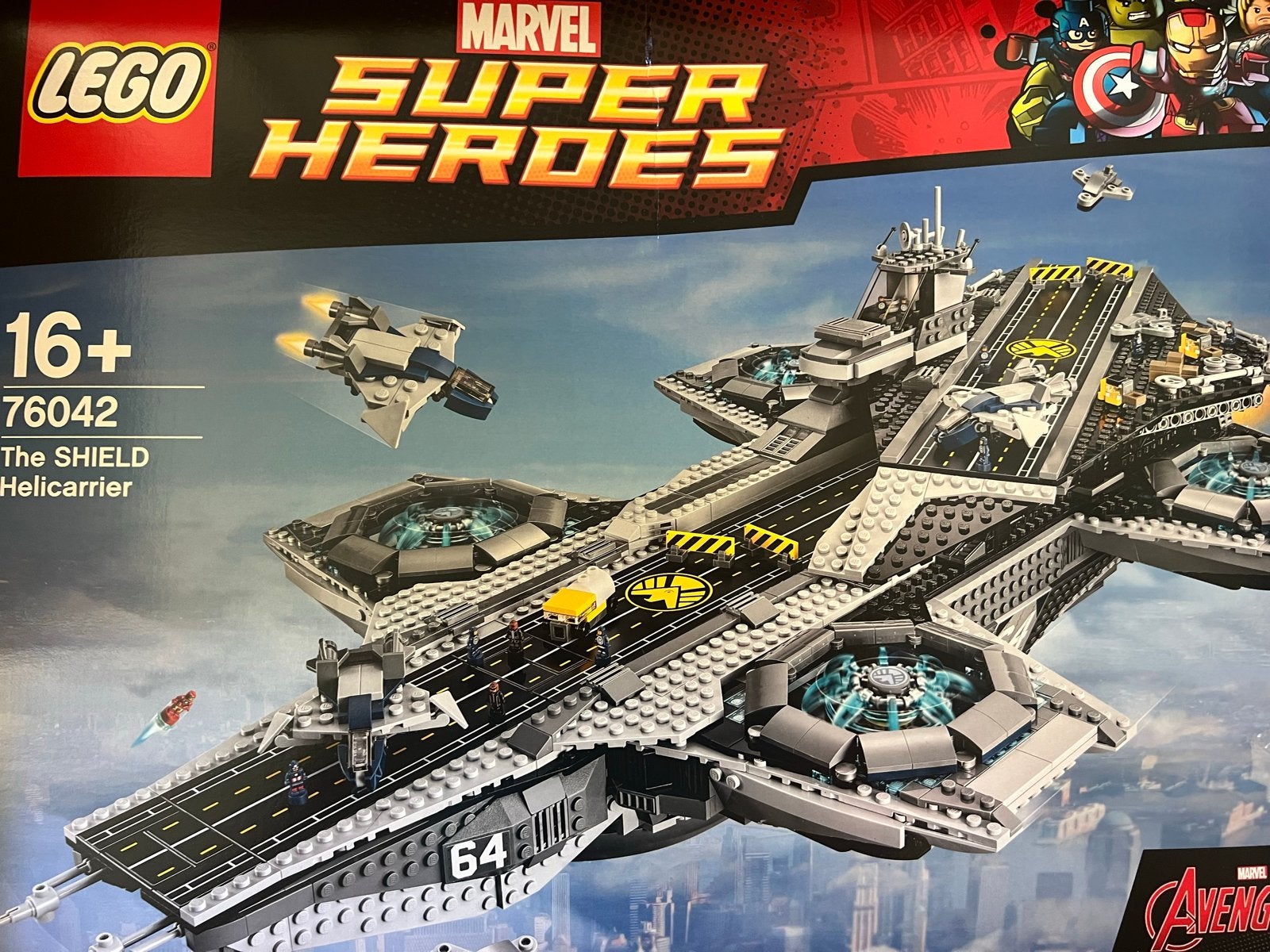 LEGO Marvel Super Heroes 76042 The SHIELD Helicarrier, Ophalen, Marvel, Lego, Nieuw
