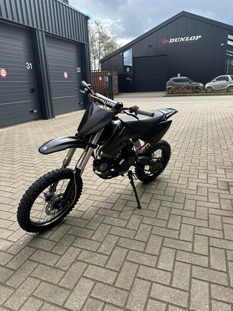 Pitbike 125cc, Fietsen en Brommers, Brommers | Derbi, Zo goed als nieuw, Ophalen of Verzenden