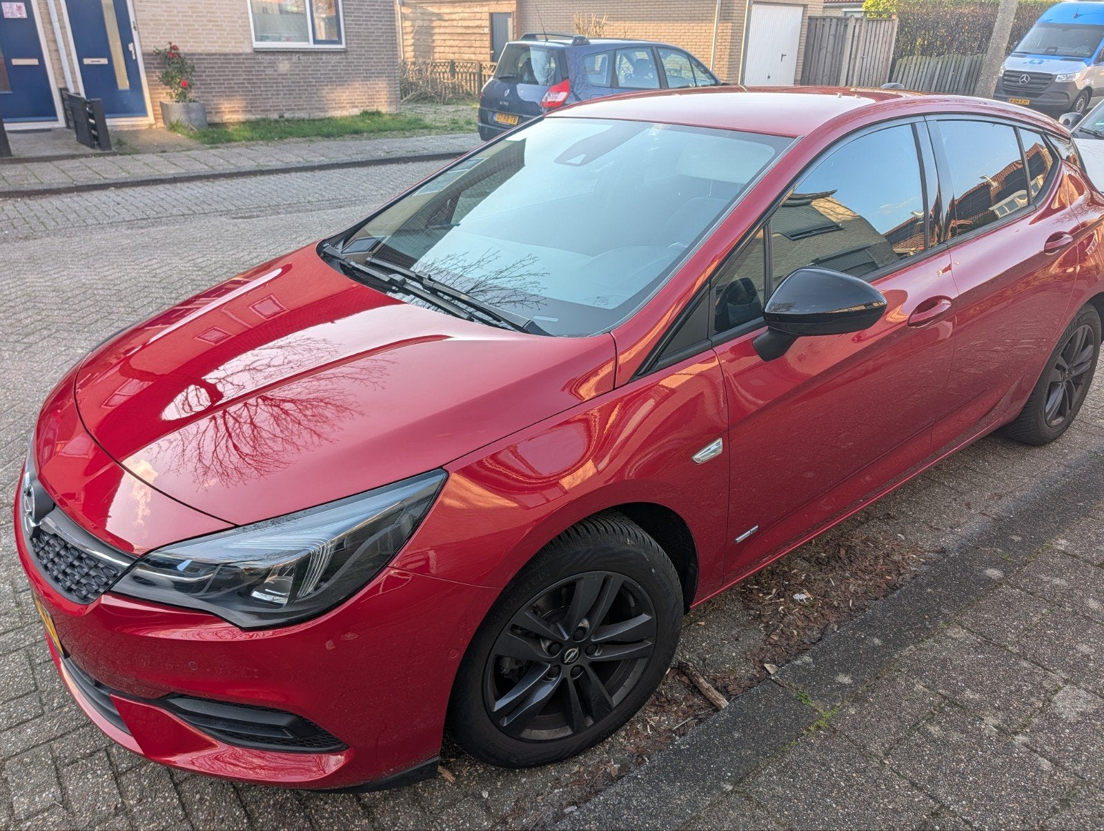 Opel Astra 1.2 Turbo (2022) | Nieuwe banden & beurt, Auto's, Voorwielaandrijving, Dealer onderhouden, Stof, 1199 cc