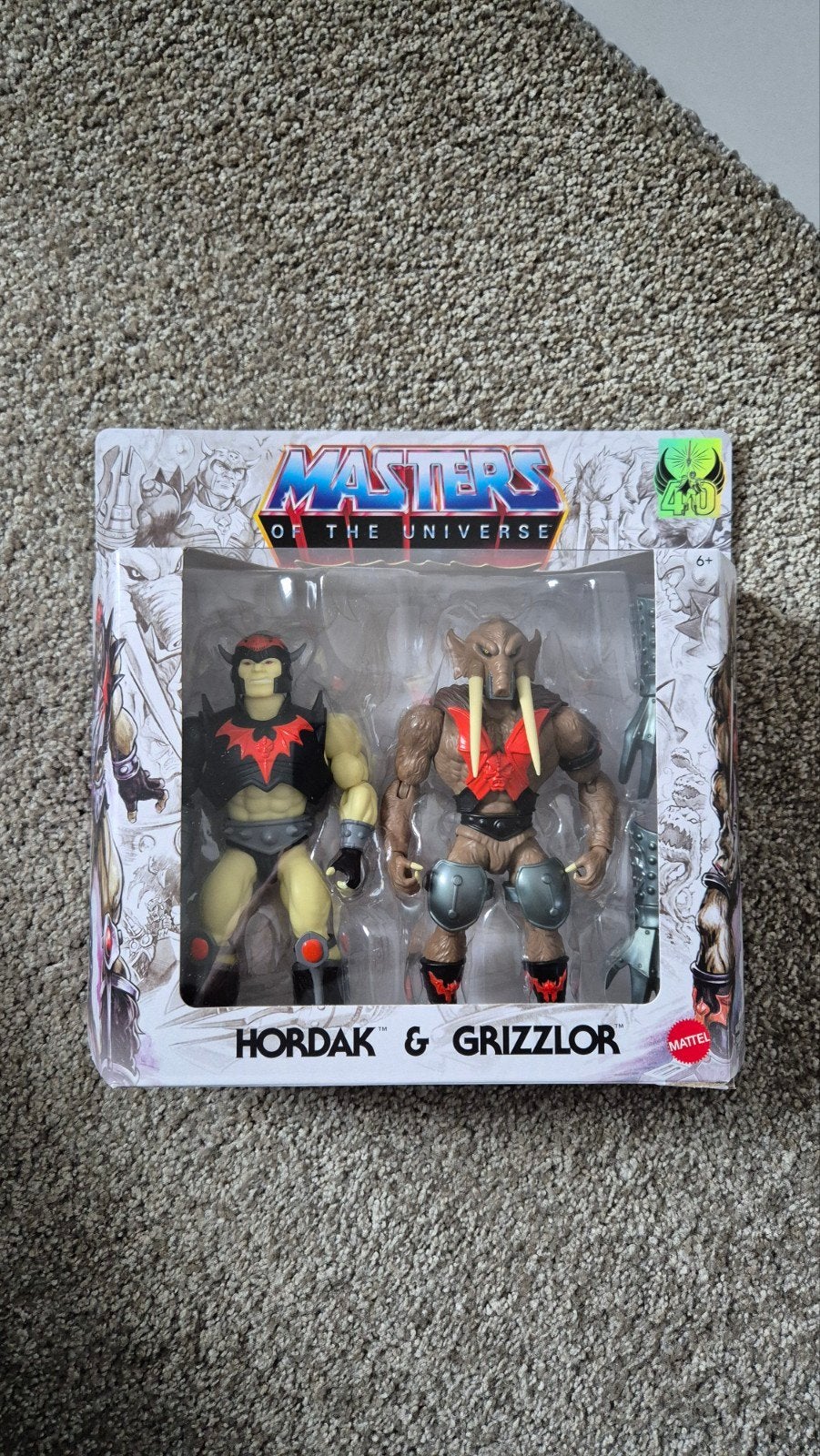 Masters of the Universe Sketch Book Series Hordak & Grizzlor, Verzamelen, Verzenden, Nieuw