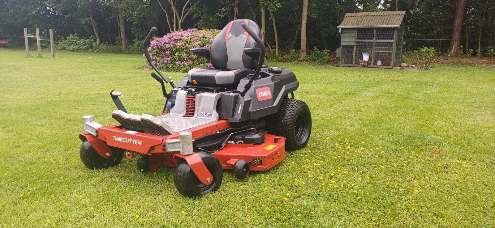 Toro TimeCutter zitmaaier - 2020, 135cm maaidek, mulch, Tuin en Terras, Ophalen, Gebruikt, Toro, Mulchfunctie