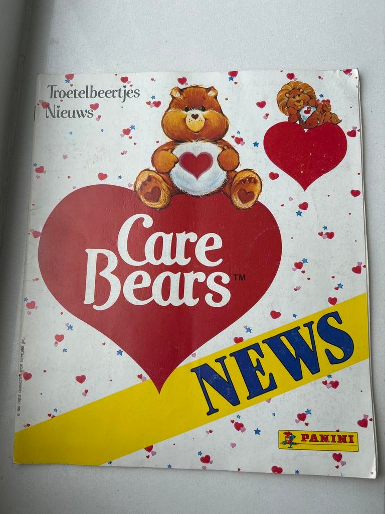 Troetelbeertjes Care Bears News Panini Stickerboek, Ophalen of Verzenden, Zo goed als nieuw