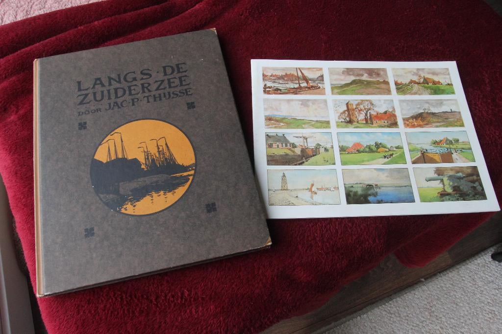 Langs de zuiderzee. Jac.P Thijsse, Boeken, Prentenboeken en Plaatjesalbums, Ophalen of Verzenden, Gelezen, Plaatjesalbum