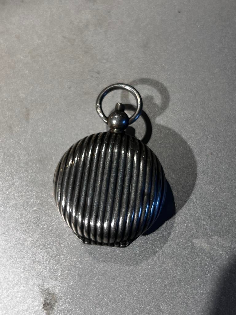 Antieke Zilveren Munthouder - 800 Zilver, Ophalen of Verzenden, Zilver