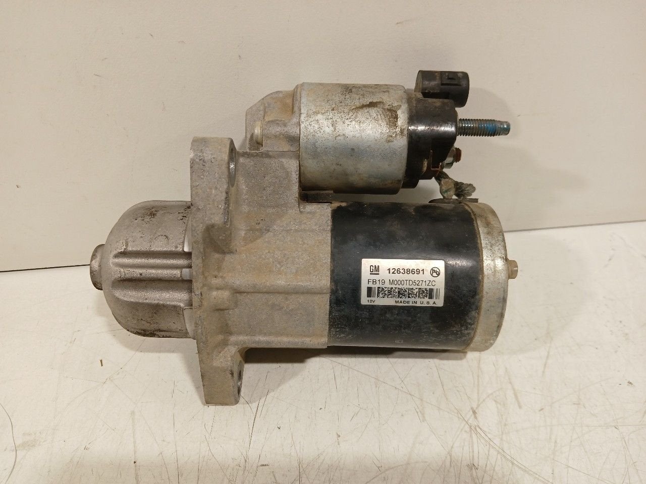 Startmotor Opel Karl, Onderdelen@venauto.nl, Van der Ven Autorecycling B.V., Gebruikt, Ettenseweg 76, 4706 PB Roosendaal, The Netherlands