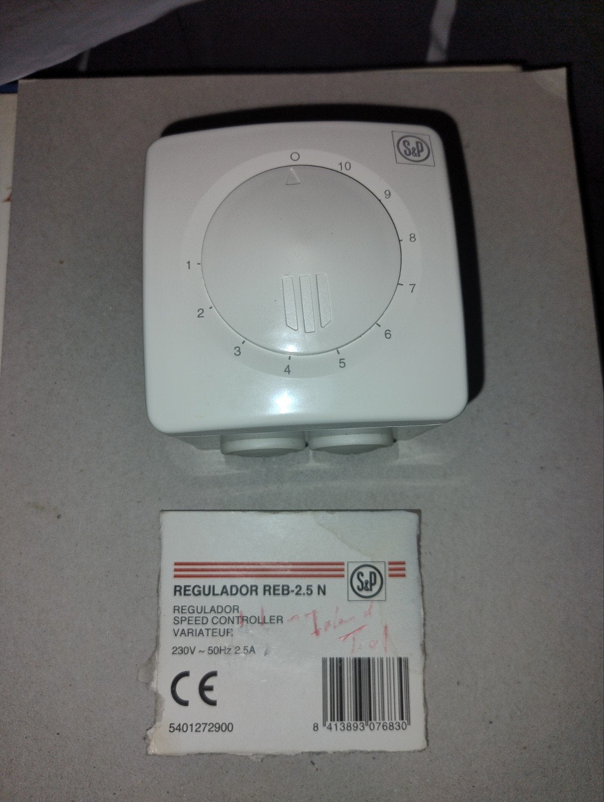 Regulator Speed controller Variateur, Ophalen of Verzenden, Zo goed als nieuw, Overige merken, Omvormer