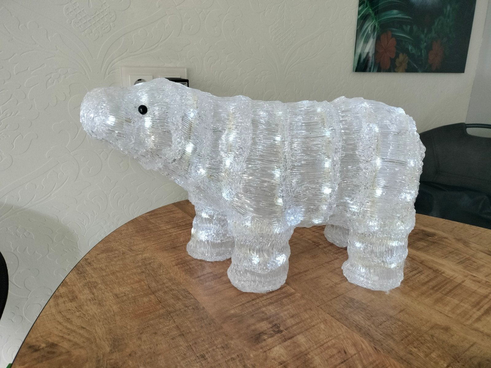 ledfiguur ijsbeer, Ophalen, Gebruikt
